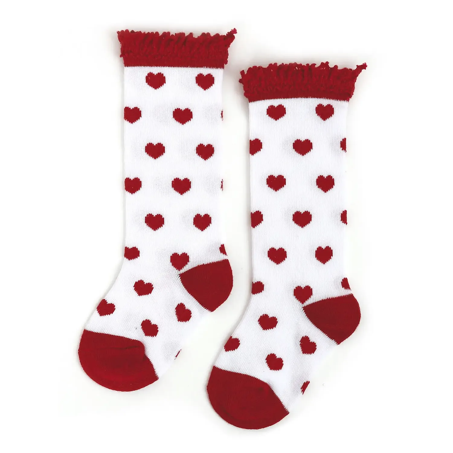 True Love Lace Top Knee High Socks