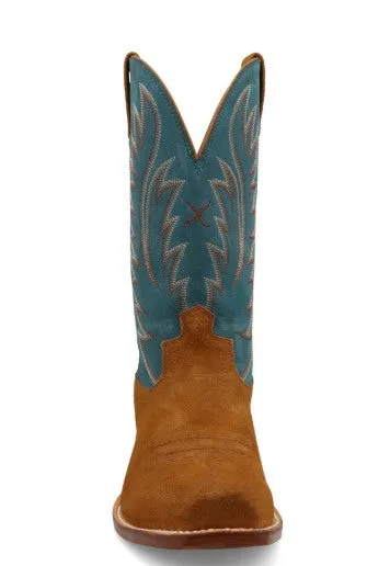 Twisted X Mens Western Boots MXTL012 in Amber & Ocean