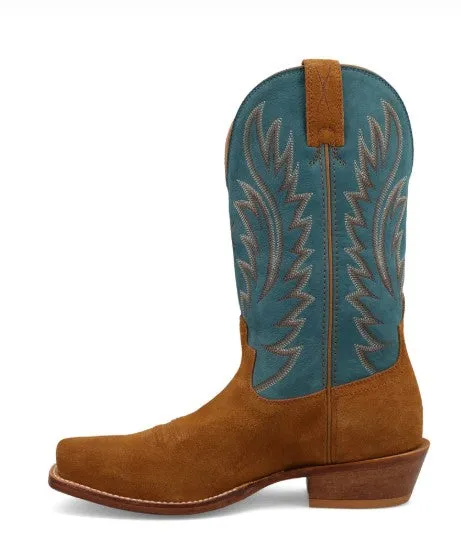 Twisted X Mens Western Boots MXTL012 in Amber & Ocean