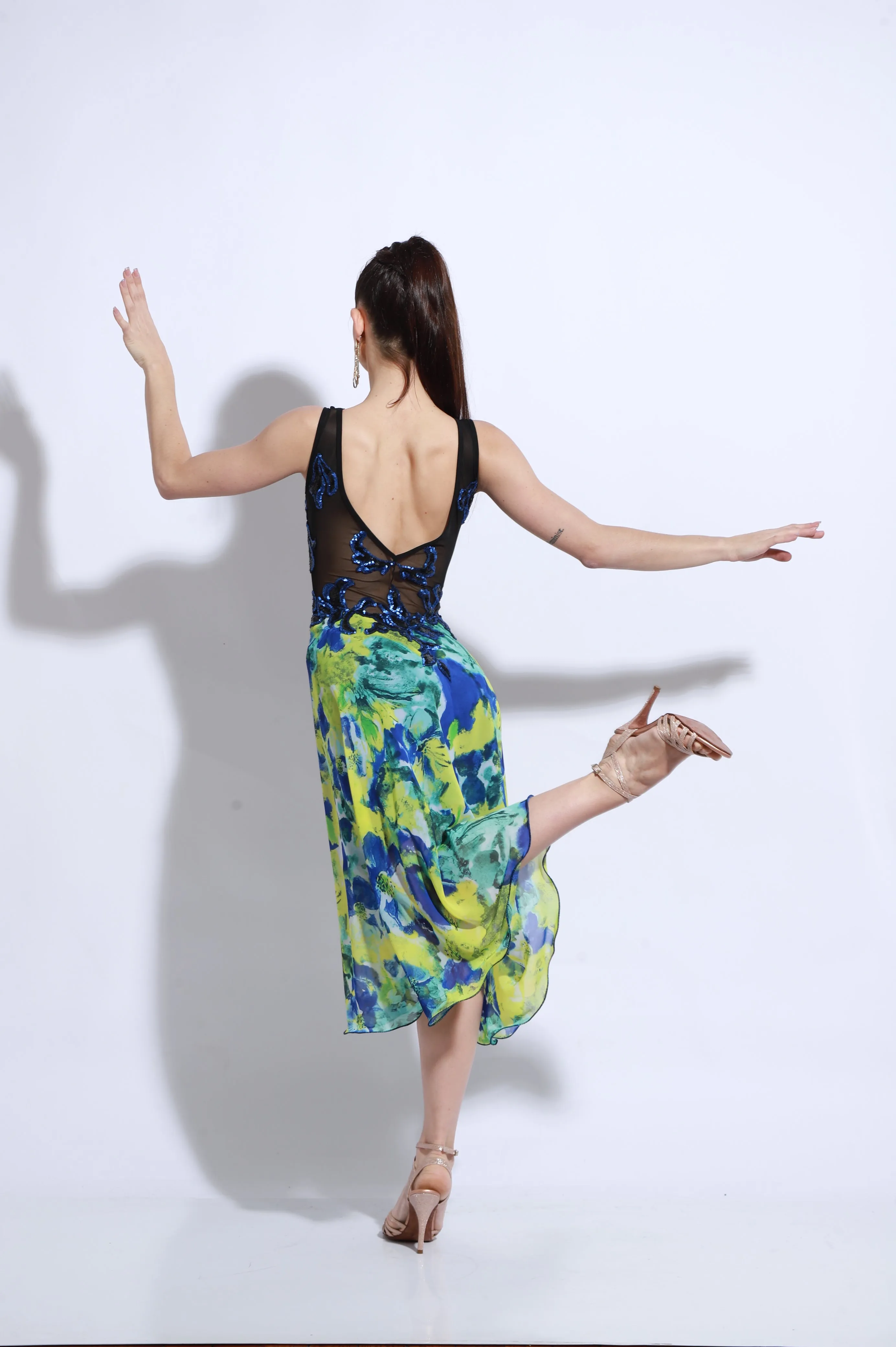 Vestido Tango Escenario SH1267
