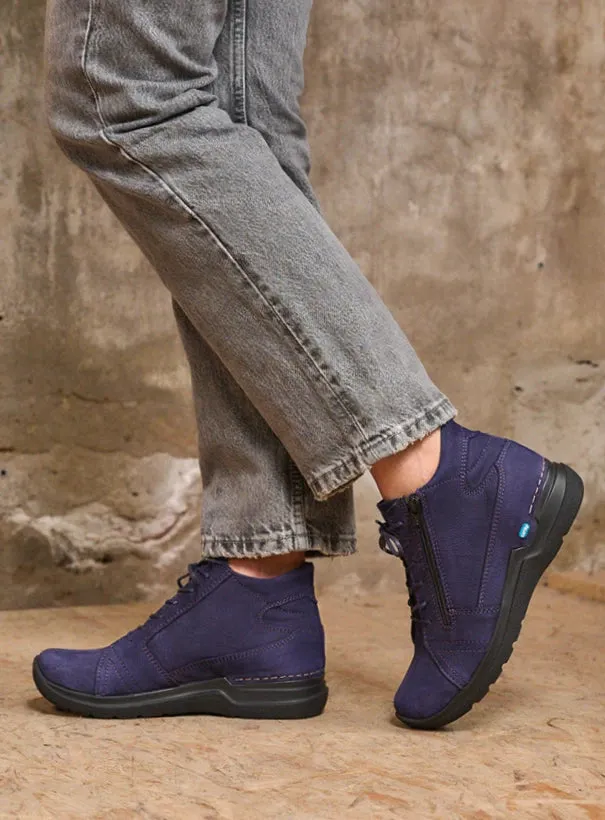 WOLKY WHY PURPLE ANTIQUE NUBUCK