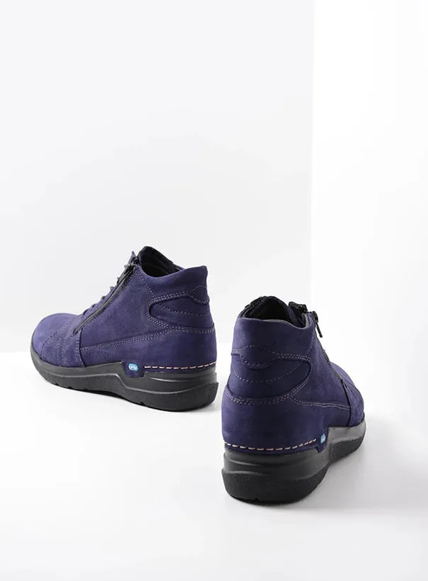 WOLKY WHY PURPLE ANTIQUE NUBUCK