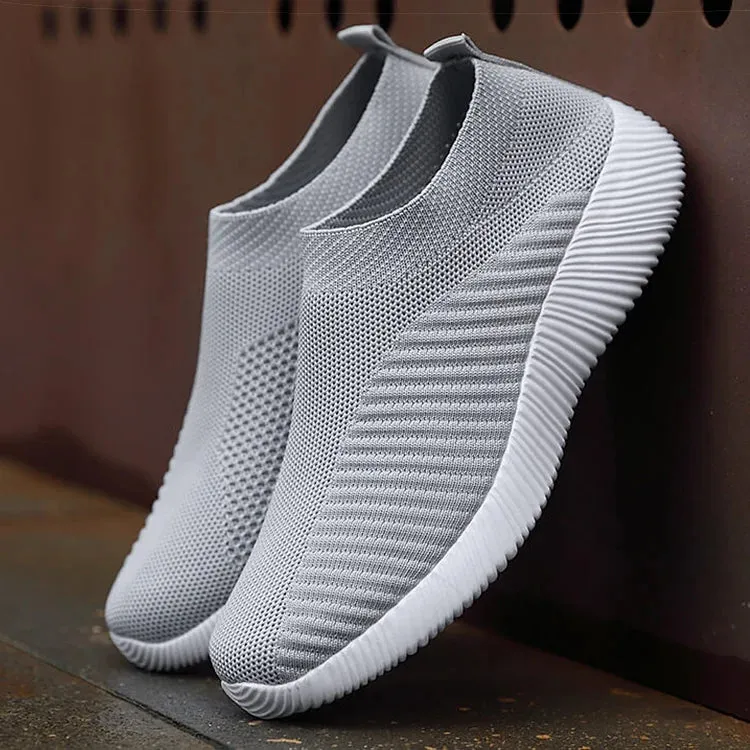 Women Shoes Breathable Flats Elastic Flat Shoes For Women Sneakers Spring Summer Footwear Lightweight Sports Shoes