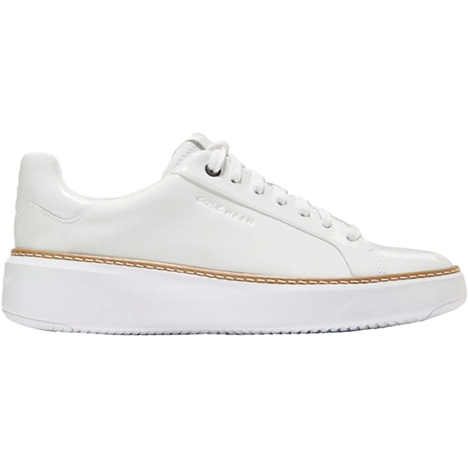 Women's Cole Haan GrandPro TopSpin Sneaker White Patent