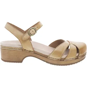 Women's Dansko Betsey Tan Milled Leather