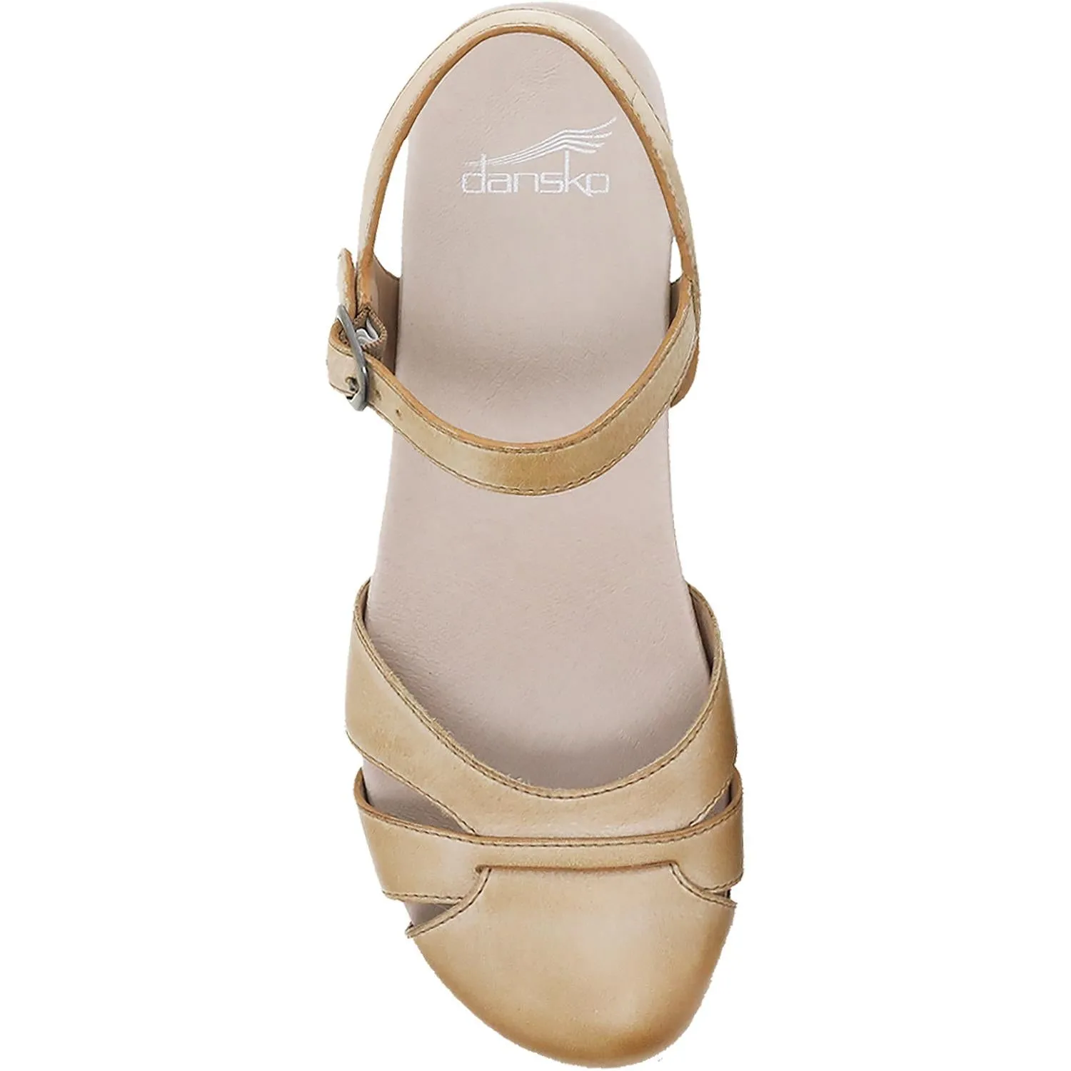Women's Dansko Betsey Tan Milled Leather