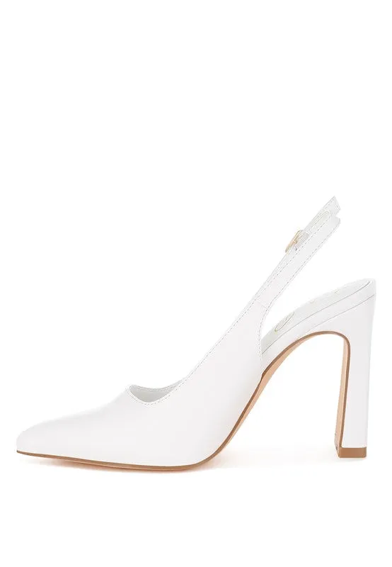 Women's Sarka Pointy Toe Slingback Pumps