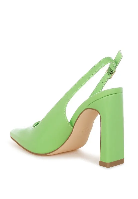 Women's Sarka Pointy Toe Slingback Pumps