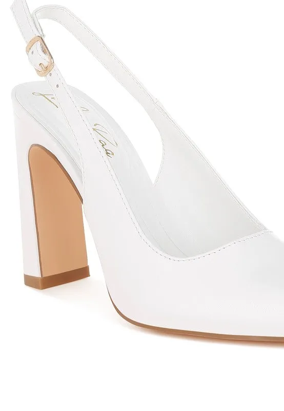 Women's Sarka Pointy Toe Slingback Pumps