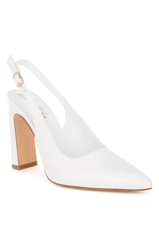 Women's Sarka Pointy Toe Slingback Pumps