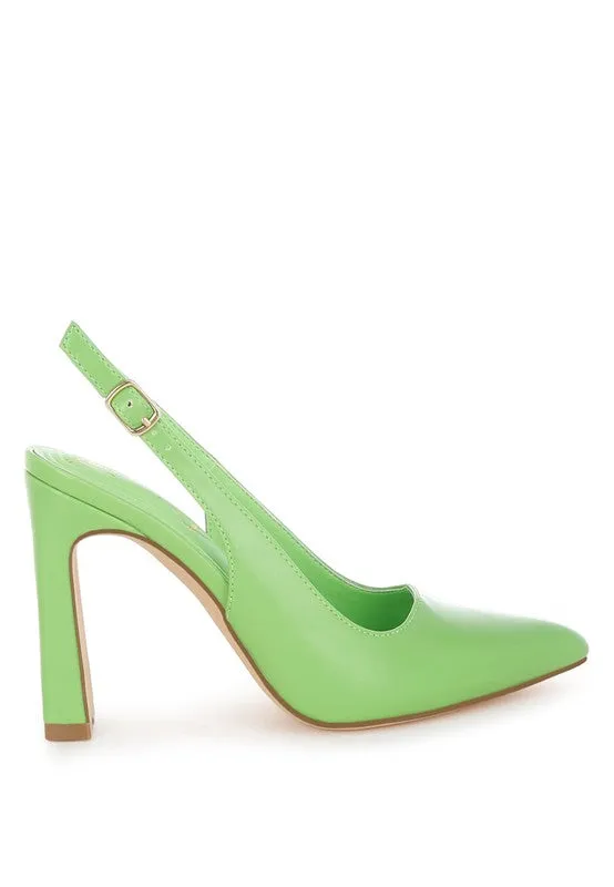 Women's Sarka Pointy Toe Slingback Pumps