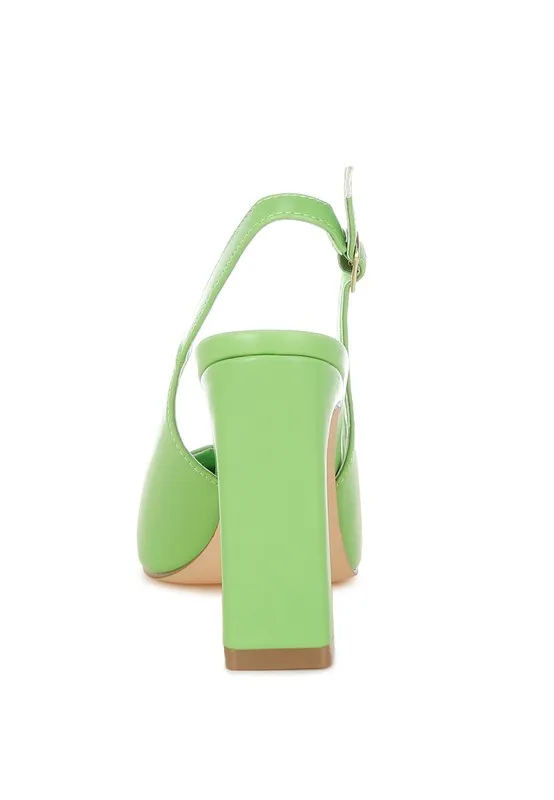 Women's Sarka Pointy Toe Slingback Pumps