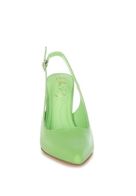 Women's Sarka Pointy Toe Slingback Pumps