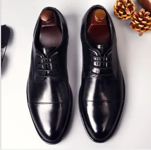 Youthful men's business leather dress shoes for a polished look.